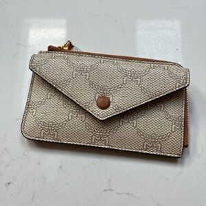 MCM Lauretos Monogram Card Case